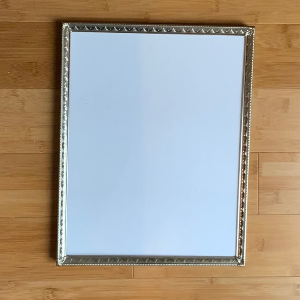 Vintage Silver Art Deco Revival Art frame